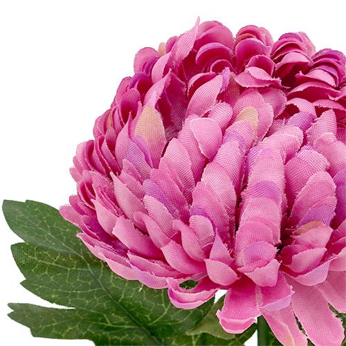 Floristik24 Crisantemo Rosa artificiale Ø7cm L18cm