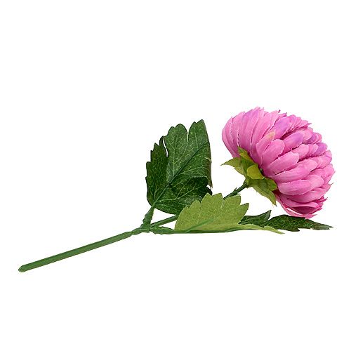 Floristik24 Crisantemo Rosa artificiale Ø7cm L18cm
