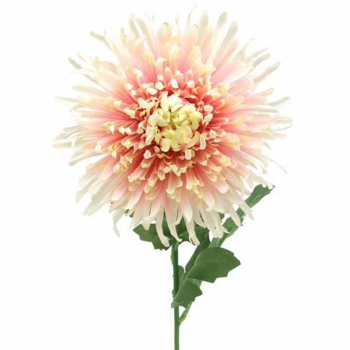 Floristik24 Ramo di fiori di crisantemo rosa artificiale 64 cm