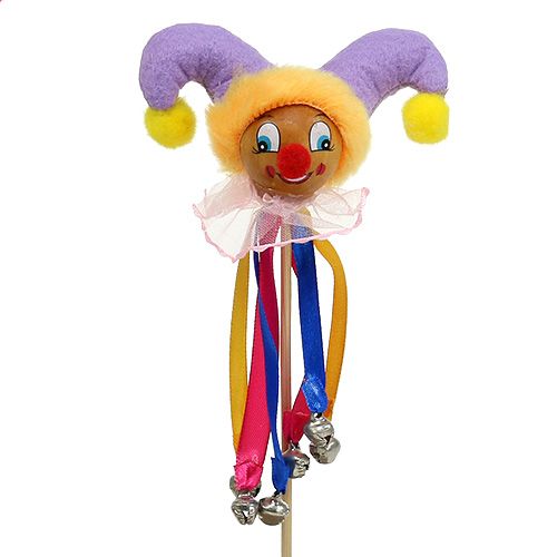 Floristik24 Arlecchino sull&#39;asta 9 cm x 6 cm L26,5 cm 6 pezzi