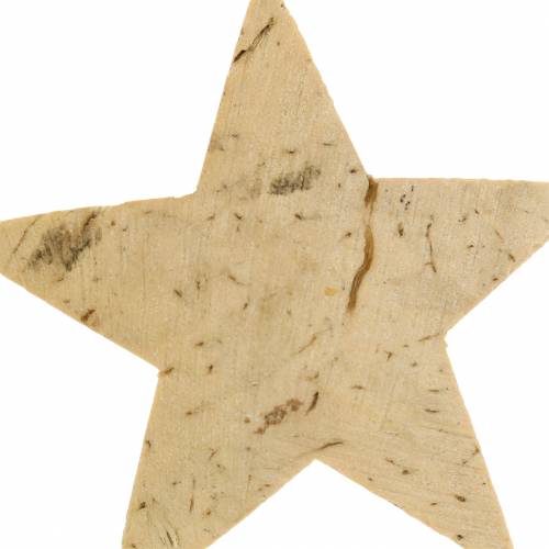 Prodotto Stella di cocco natura 5 cm 50 pezzi decorazione tavola di Natale decorazione