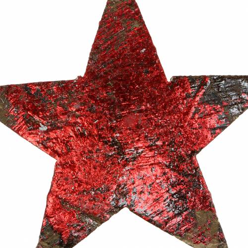 Prodotto Stella di cocco rossa 5 cm 50 pezzi Stelle decorative per decorazioni natalizie