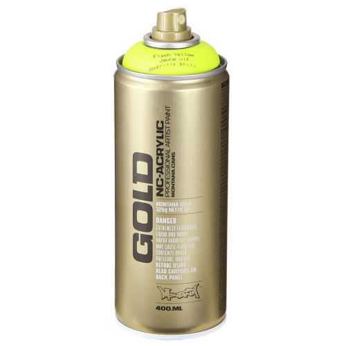 Floristik24 Spray colorato giallo Montana Bombolette spray acrilico neon 400 ml
