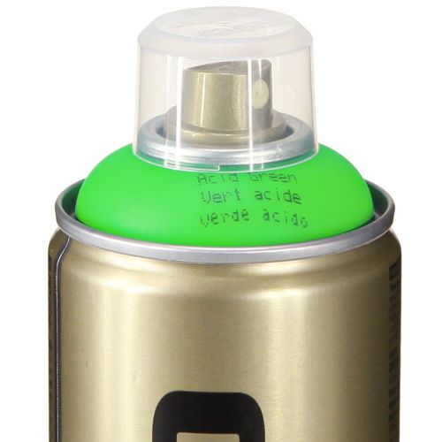 Prodotto Vernice spray colorata verde fluorescente neon 400 ml