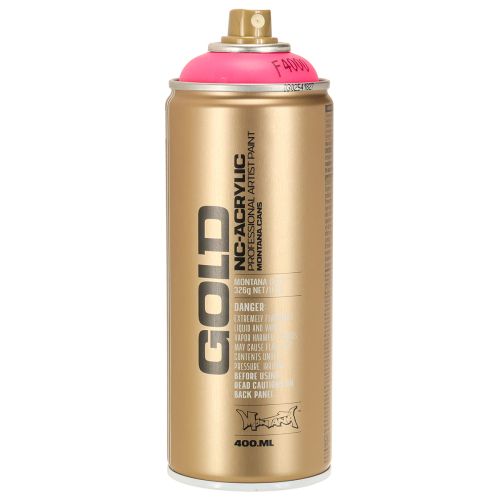 Floristik24 Spray colorato rosa fluorescente Montana Bombolette da 400 ml