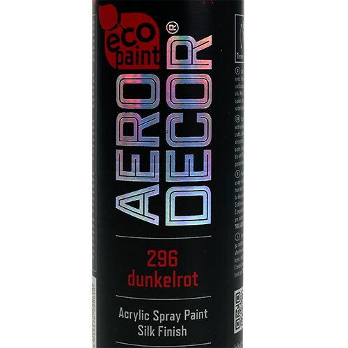Floristik24 Colore spray opaco rosso scuro 400ml
