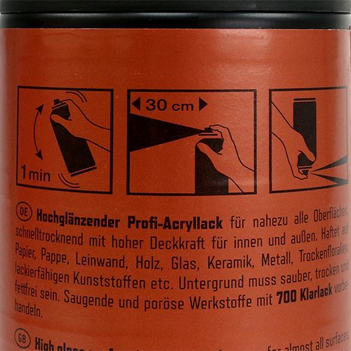 Floristik24 Colore spray metallico rame brillante 400ml