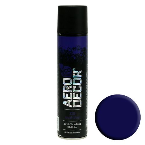 Floristik24 vernice spray seta matt 400ml royal blue
