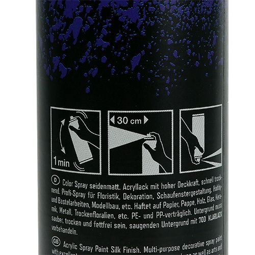 Floristik24 vernice spray seta matt 400ml royal blue