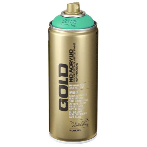 Floristik24 Spray colorato Turchese Spray vernice Fluo Neon Spray Ciano 400ml