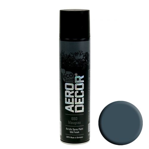 Colore Spray Acrilico Blu-Grigio 400ml | Floristik24.it