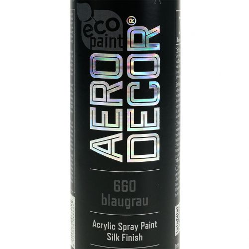 Colore Spray Acrilico Blu-Grigio 400ml | Floristik24.it