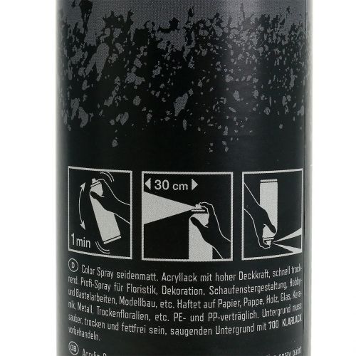 Colore Spray Acrilico Blu-Grigio 400ml | Floristik24.it