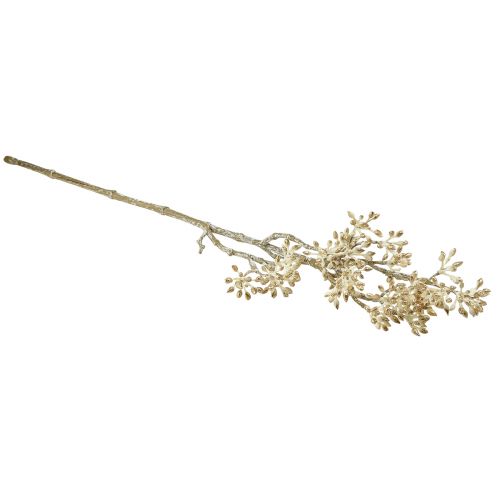 Prodotto Ramo decorativo oro bianco Ramo di Cornus ramo artificiale 48 cm