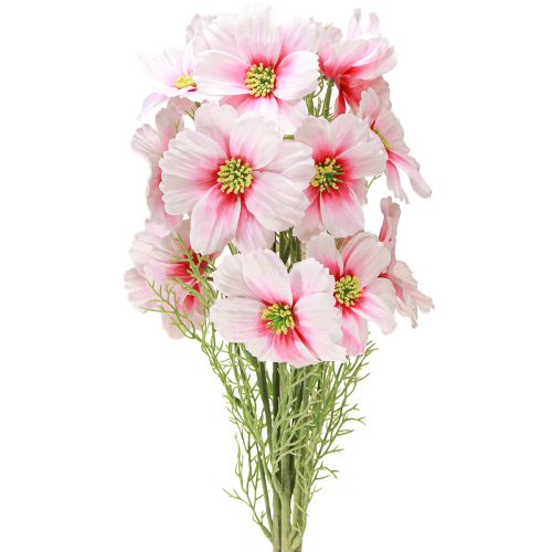 Cosmea artificiale rosa 77 cm 3 pz