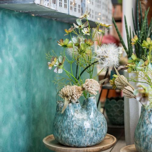 Prodotto Cesto per gioielli Cosmea fiori estivi artificiali verdi 61 cm