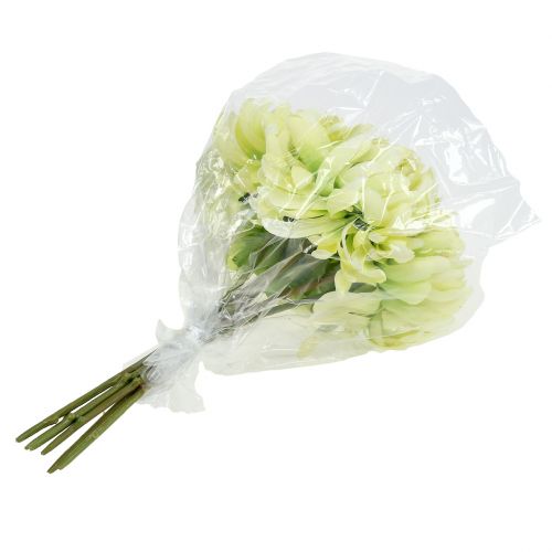 Prodotto Mazzo di crisantemi crema artificiale, giallo 28 cm 6 pezzi