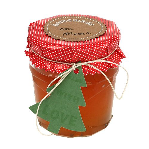Floristik24 Set decorazione fai da te per vasetto di marmellata con cordoncino 48 pezzi