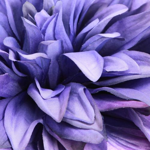 Floristik24 Dalia artificiale con fiori grandi in viola L58cm