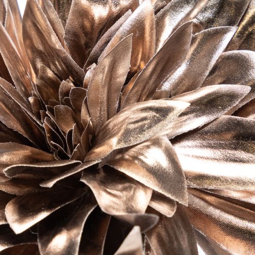 Fiore di dalia artificiale, a stelo lungo con due fiori, 75 cm | Floristik24.it