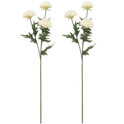 Prodotto Dalia fiori decorativi fiori artificiali fiore bianco L64cm 3 pz