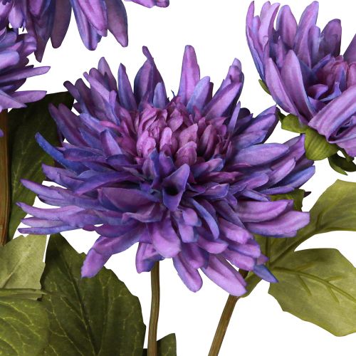 Prodotto Dalie artificiali color lavanda con 5 fiori 105 cm