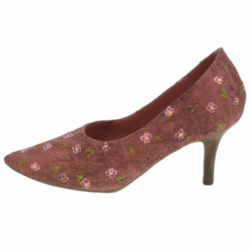 Floristik24 Décolleté per scarpe decorative marrone 24 cm × 8 cm H13,6 cm