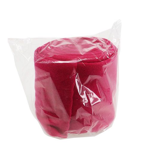Floristik24 Pile decorativo rosa 15cm 5m