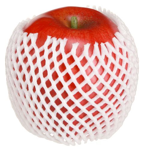 Prodotto Manichino decorativo per frutta decorativa rossa mela 9 cm