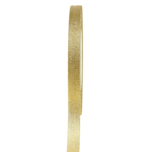 Nastro decorativo oro 6 mm 22,5 m