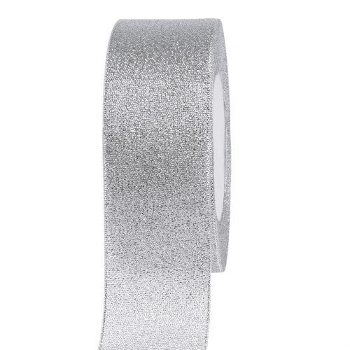 Prodotto Nastro decorativo argento 40mm 22,5m