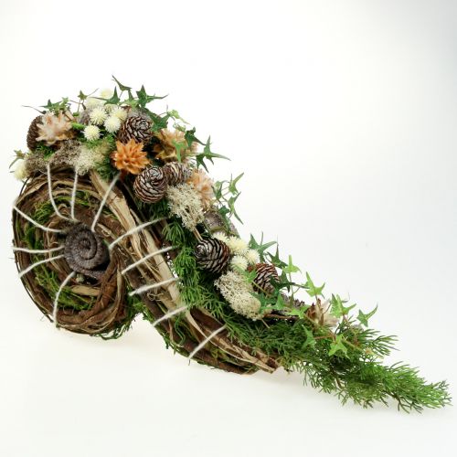 Floristik24 Fioriera per decorazione tombale 22 cm x 40 cm 1 pezzo