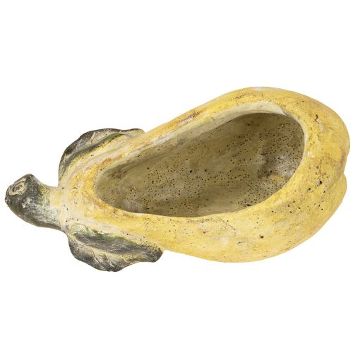 Prodotto Vaso decorativo per piante autunnali in cemento, 25×13×11cm