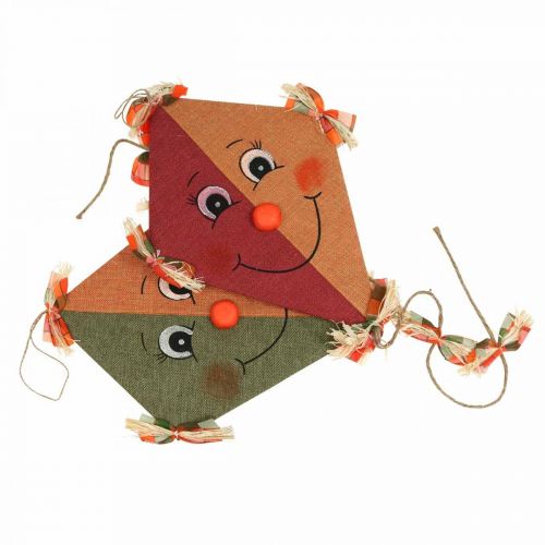 Floristik24 Aquilone decorativo per appendere colori assortiti 40 cm 2 pezzi