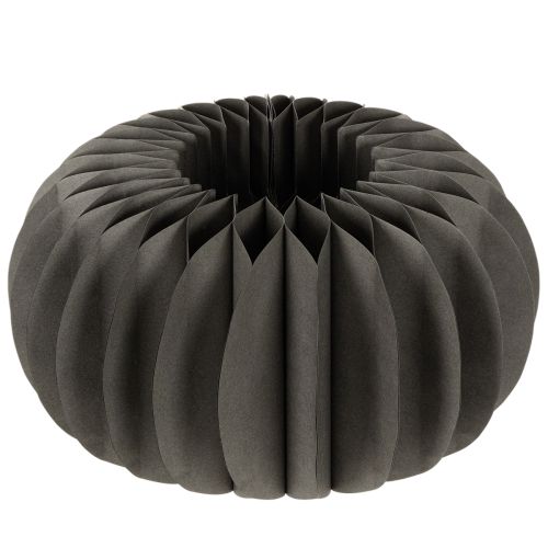 Decorazione da tavola in carta a nido d'ape a forma di zucca, pieghevole, rotonda, 34 cm, 2 pezzi | Floristik24.it