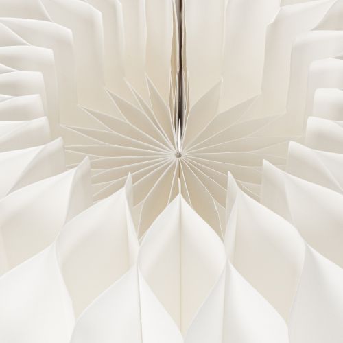 Palline decorative di carta, decorazione moderna a forma di zucca, carta a nido d'ape, 34 cm, 2 pezzi | Floristik24.it