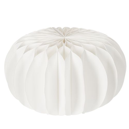 Palline decorative di carta, decorazione moderna a forma di zucca, carta a nido d'ape, 34 cm, 2 pezzi | Floristik24.it