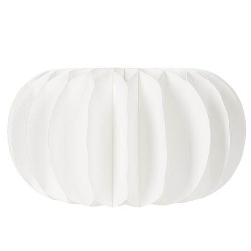 Palline decorative di carta, decorazione moderna a forma di zucca, carta a nido d'ape, 34 cm, 2 pezzi | Floristik24.it