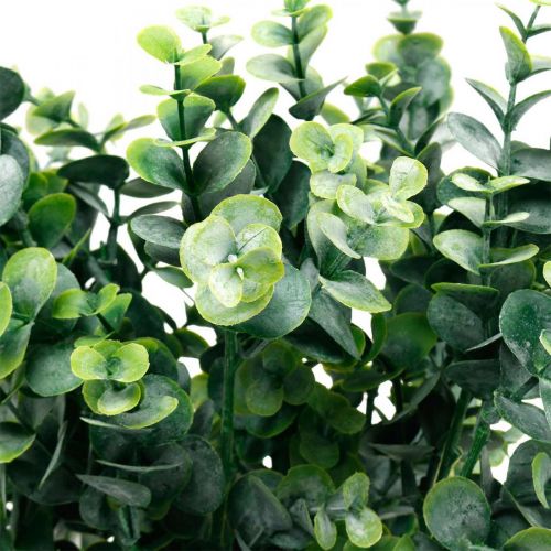 Prodotto Ramo di eucalipto decorativo verde scuro eucalipto artificiale piante verdi artificiali 6 pezzi