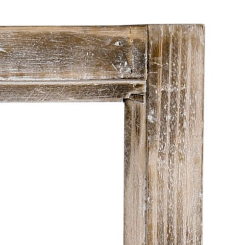 Floristik24 Cornice decorativa per finestra in legno decoro rustico marrone 40×60cm