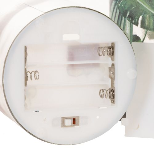 Bottiglia decorativa a LED a forma di fenicottero, 37,5 cm, luce bianca calda, 2 pezzi | Floristik24.it