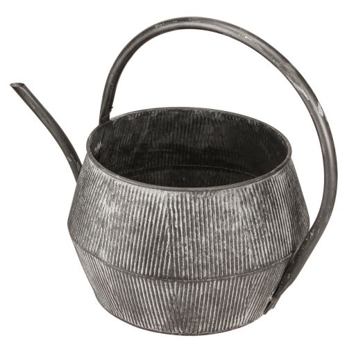 Prodotto Annaffiatoio decorativo teiera in metallo nero 39×25×30,5cm