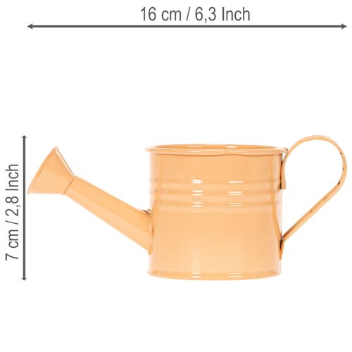 Set di 8 vasi decorativi in metallo a forma di annaffiatoio, multicolore, 16,5x7 cm - Ideali per balconi e cucine. | Floristik24.it