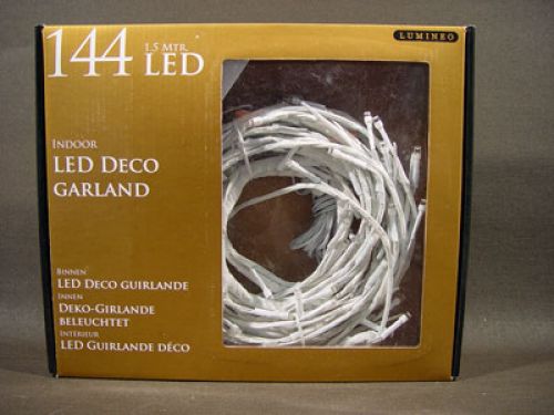 Floristik24 Ghirlanda di salici a LED 144 catene luminose 1,5 m bianco freddo