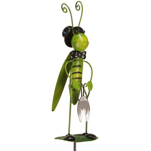 Prodotto Decorazione Cavalletta su Bastoncino Decorazione da Giardino Metallo Assortiti 77cm 2pz