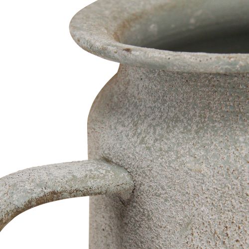 Prodotto Teiera vintage in metallo decorativo grigio 24×14×14 cm