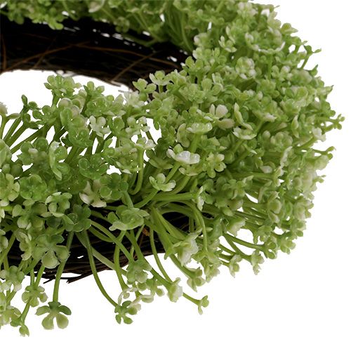 Ghirlanda decorativa verde Ø25cm
