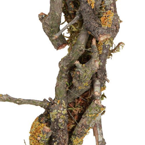 Prodotto Rami decorativi di ghirlande con decorazione naturale di licheni e muschi Ø33cm