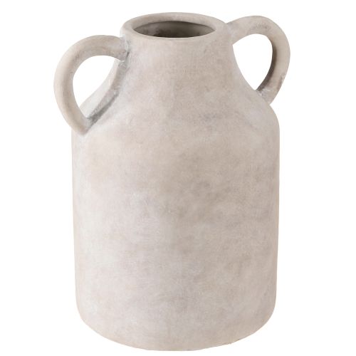 Prodotto Vaso decorativo in ceramica beige Ø14,5cm H22cm