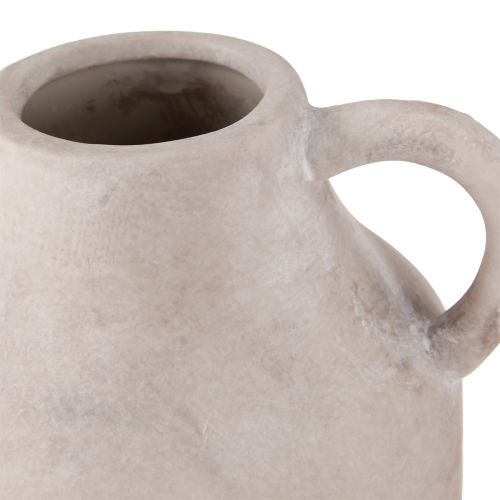 Prodotto Vaso decorativo in ceramica beige Ø14,5cm H22cm